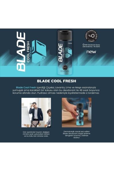 Blade Deodorant 150 ml Cool Fresh