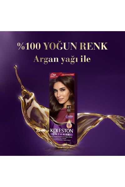 Wella Koleston Intense Saç Boyası 4/1 Kahve