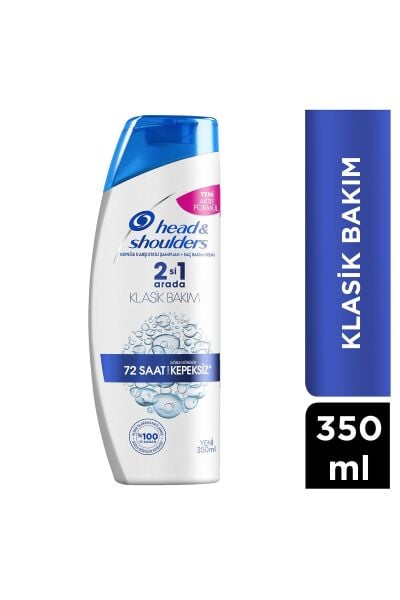 Head & Shoulders Şampuan 350 ml 2-1 Klasik Bakım