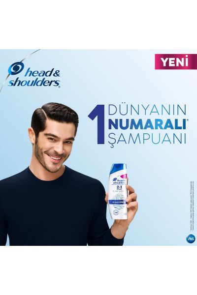 Head & Shoulders Şampuan 350 ml 2-1 Erkeklere Özel Dökülme Karşıtı