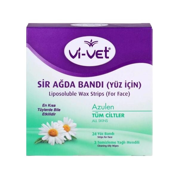Vi-Vet Yüz Sir Ağda Bandı Azulen
