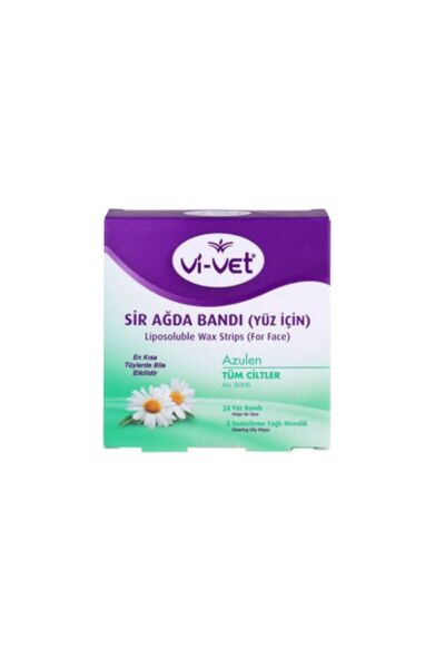 Vi-Vet Yüz Sir Ağda Bandı Azulen