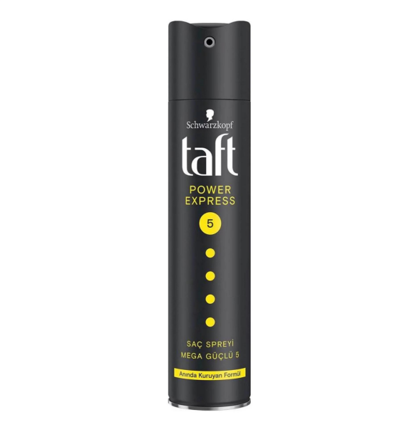 Taft Saç Spreyi 250 ml Power Express Anında Kuruyan