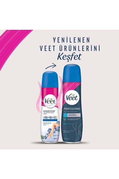 Veet Ağda Tüy Dökücü Sprey Hassas Ciltler 150ml