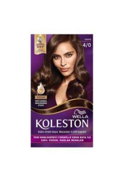 Wella Koleston Kit Saç Boyası 4/0 Kahve