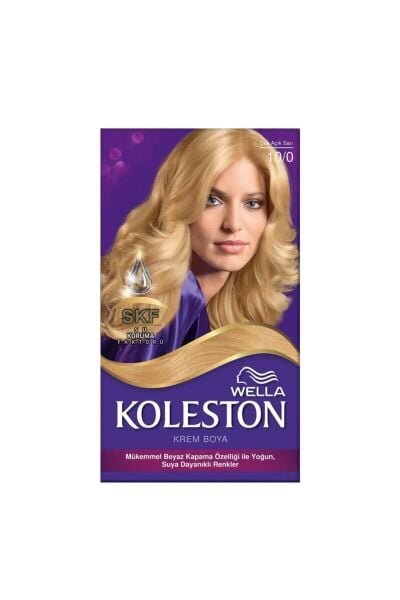 Wella Koleston Kit Saç Boyası 10/0 Çok Açık Sarı