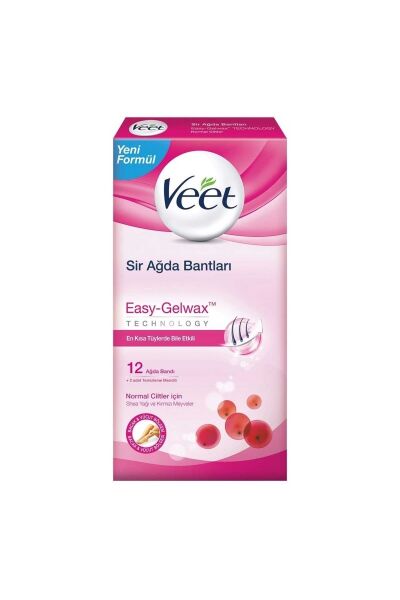Veet Sır Ağda Bandı 12 Li Hassas Profesyonel