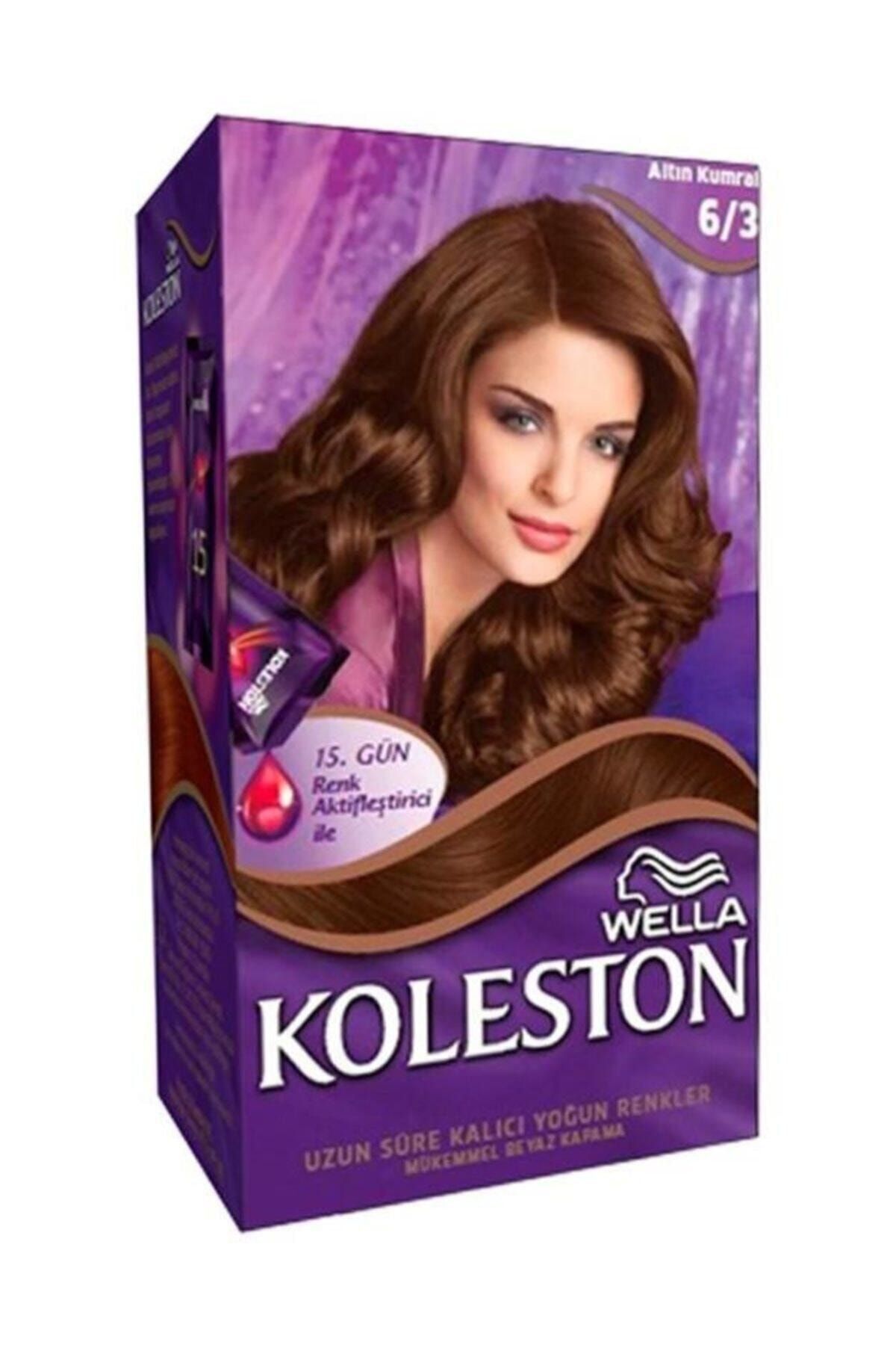 Wella Koleston Kit Saç Boyası 6/3 Altın Kumral