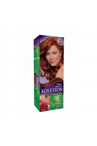 Wella Koleston Naturals Saç Boyası 6/34 Bakır Kumral