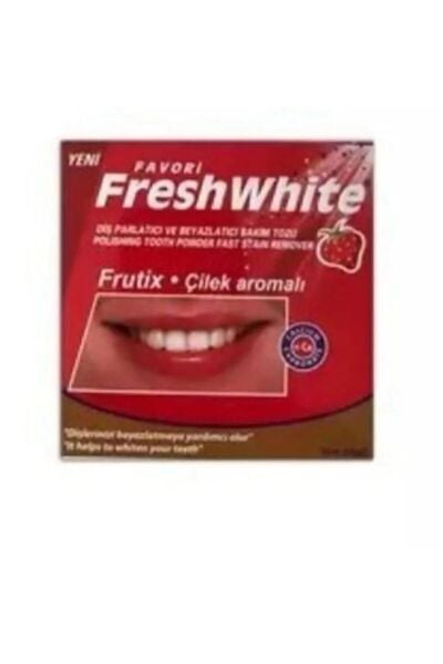 Fresh White Diş Tozu 50 Gr Çilek