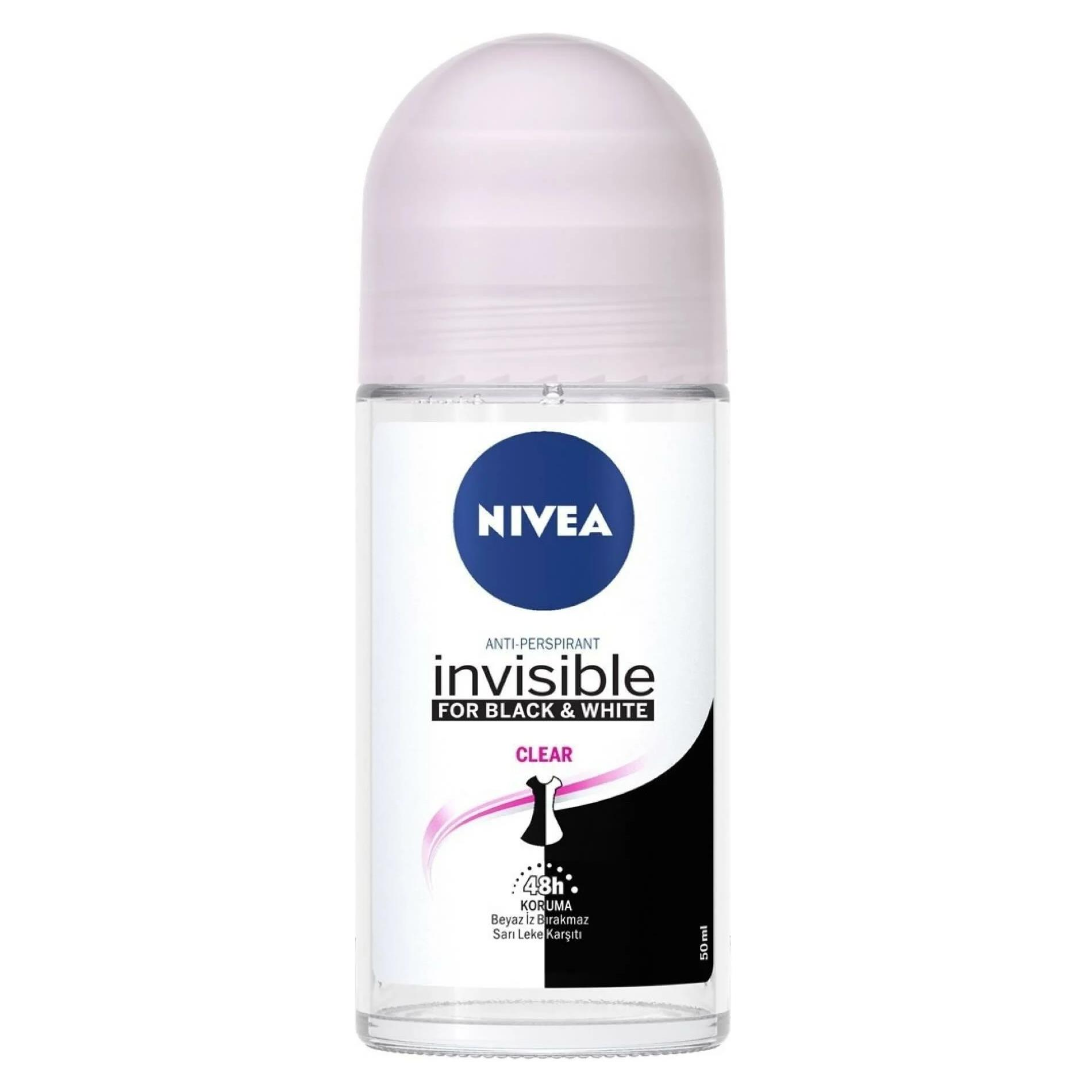 Nivea Roll-On Invisible Black & White 50 ml