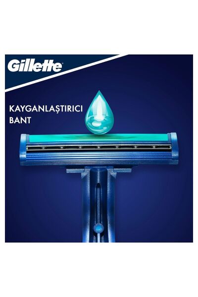 Poşet Gillette Blue2 Kullan-At Tıraş Bıçağı 7'li