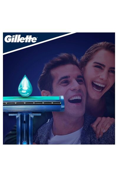 Poşet Gillette Blue2 Kullan-At Tıraş Bıçağı 7'li