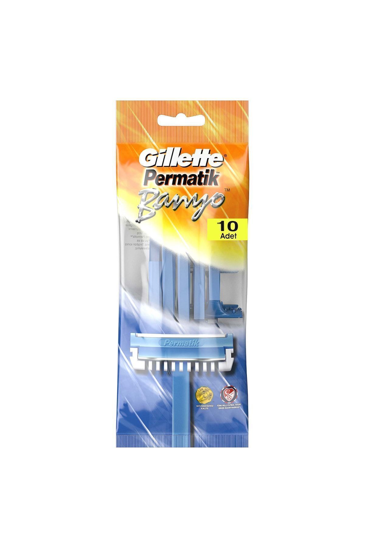 Gillette Permatik Banyo 10'lu Poşet