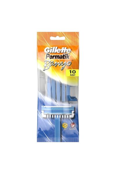 Gillette Permatik Banyo 10'lu Poşet