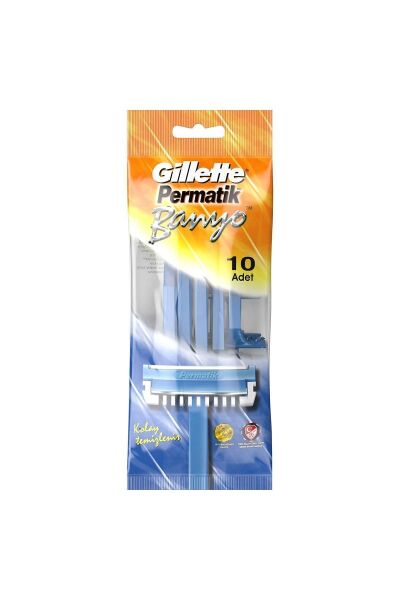 Gillette Permatik Banyo 10'lu Poşet