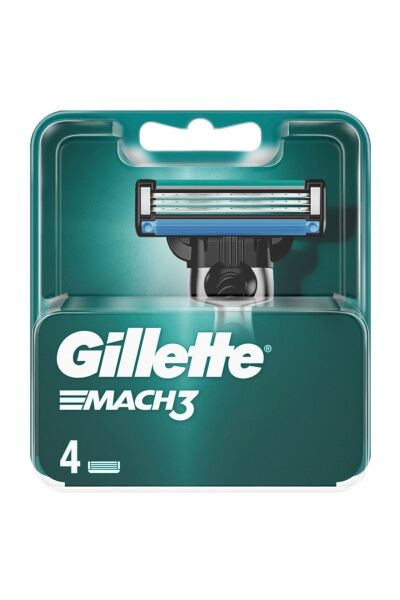 Gillette Yedek Başlık Mach3 TFF 4'lü