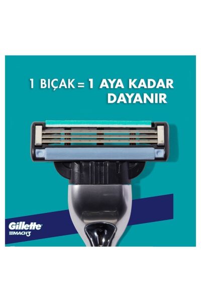 Gillette Yedek Başlık Mach3 TFF 4'lü