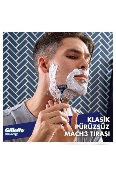 Gillette Yedek Başlık Mach3 TFF 4'lü