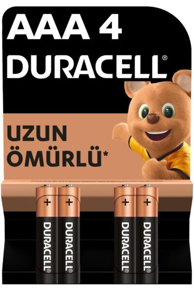 Duracell İnce Pil 4'lü