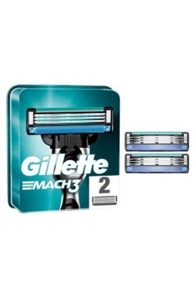 Gillette Yedek Başlık Mach3 2'li