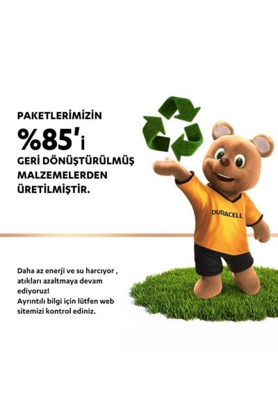 Duracell D Büyük Pil 2'li