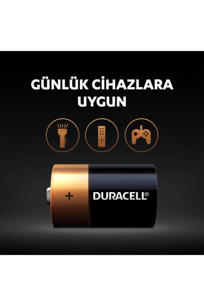 Duracell D Büyük Pil 2'li
