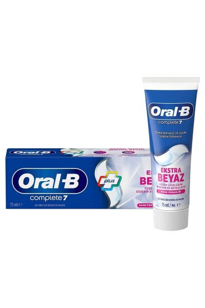 Oral-B Diş Macunu 75 ml Extra Beyaz Nane Ferahlığı