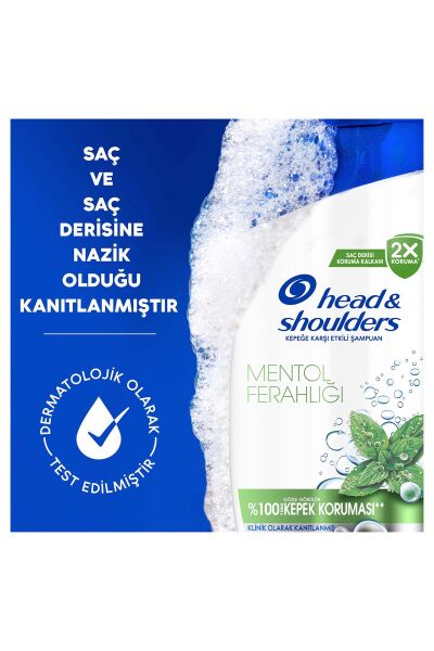 Head&Shoulders Mentol Ferahlığı Kepek Karşıtı Şampuan 330 ml