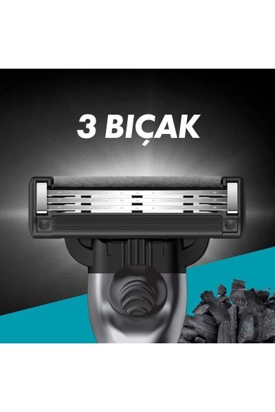 Gillette Mach-3 2'li Yedek Charcoal