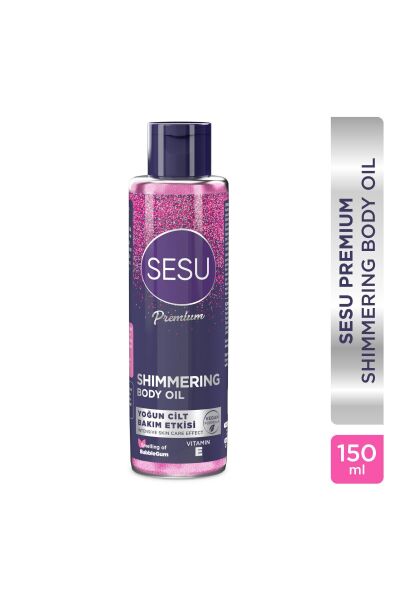 Sesu Vücut Yağı Parıltılı 150 ml