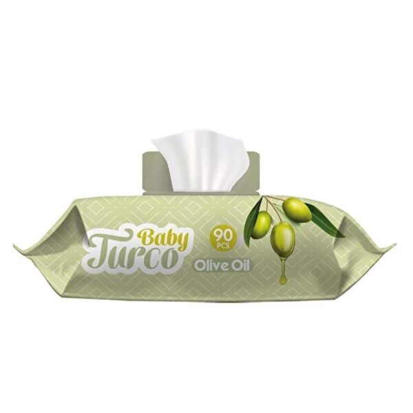 Turco Baby Islak Havlu 90 Lı Zeytinyağlı