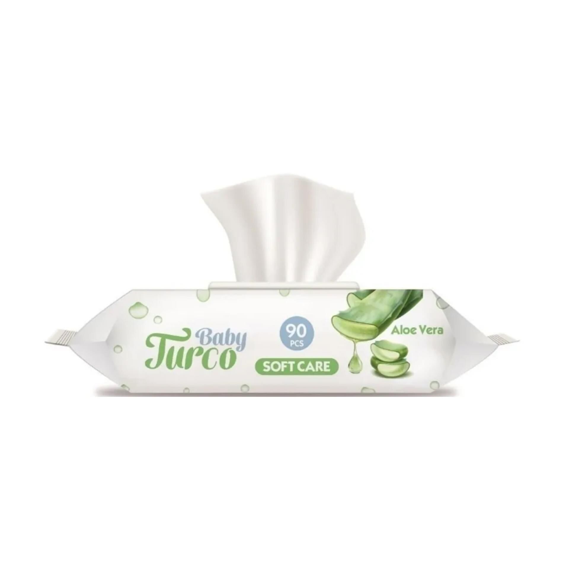Baby Turco Bebek Islak Mendil 90'lı Soft Care