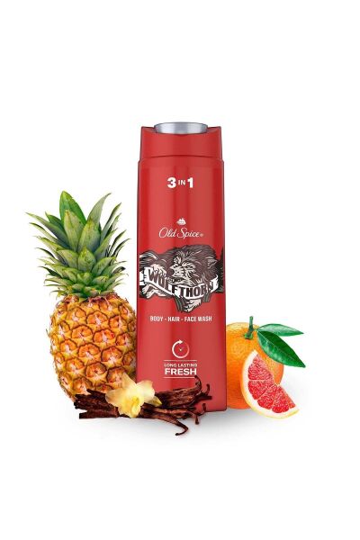 Old Spice Wolfthorn Erkekler İçin Duş Jeli ve Şampuan 400 ml