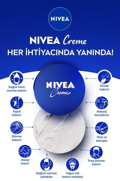 Nivea Krem Teneke 250 ml