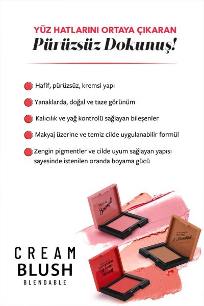 Pastel Profasihon Cream Blush 43