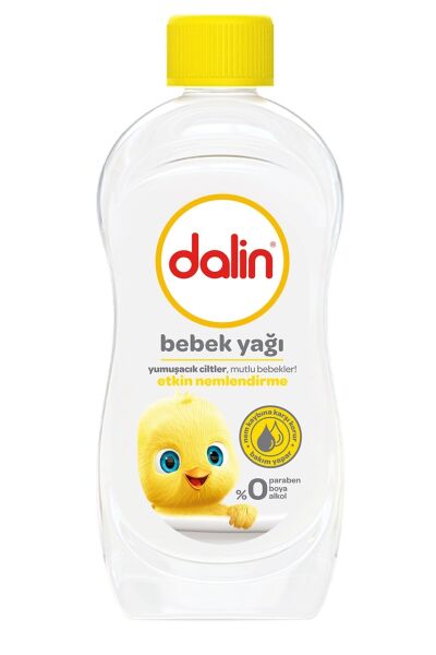 Dalin Bebe Yağı 500 Ml Etkin Nemlendirme
