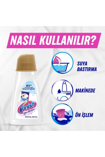 Vanish Kosla Oxi Leke Çıkarıcı 1 L Beyaz