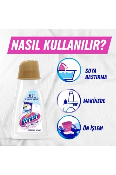 Vanish Kosla Oxi Leke Çıkarıcı 1 L Beyaz