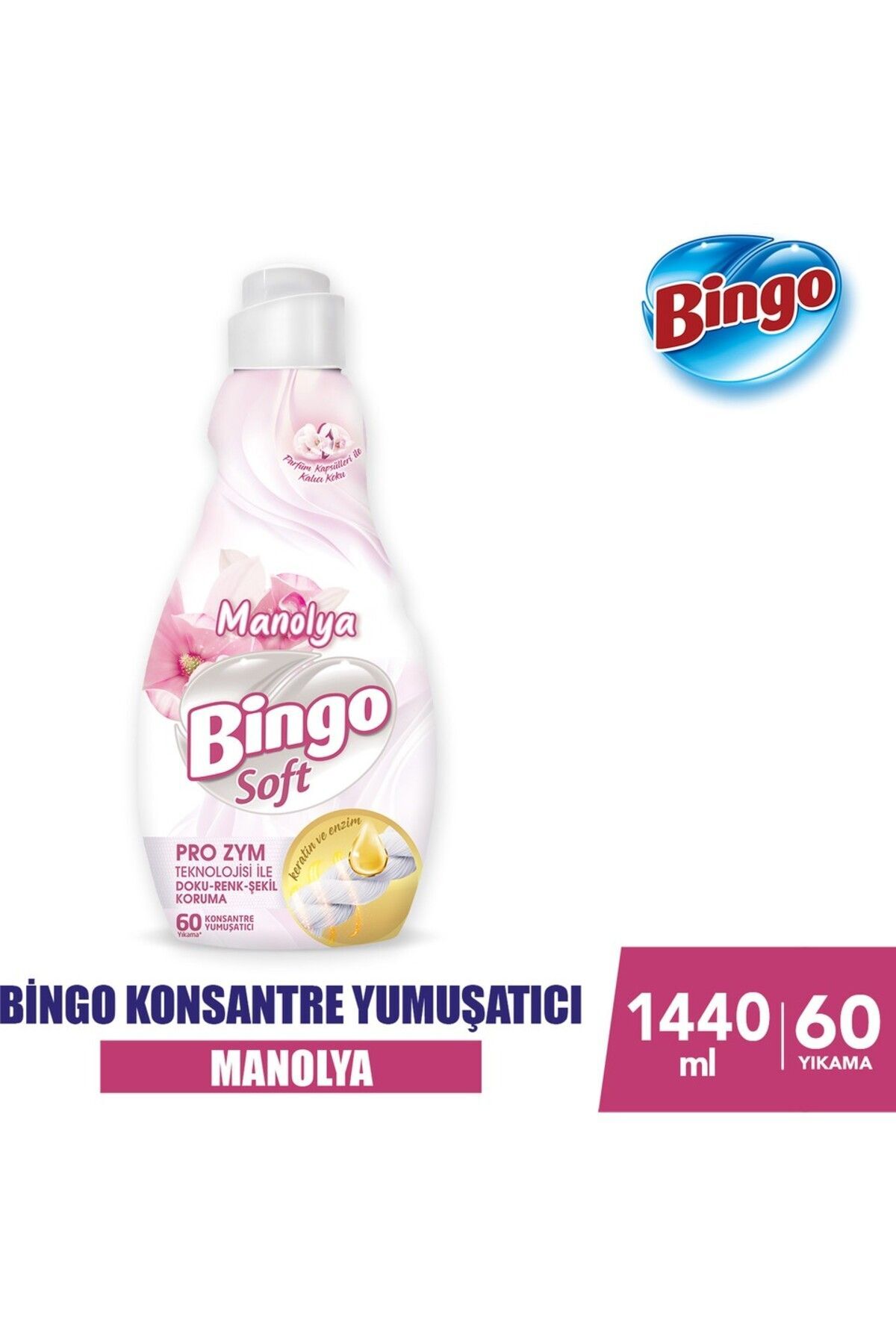 Bingo Soft Konsantre Yumuşacı 1440 ml Manolya