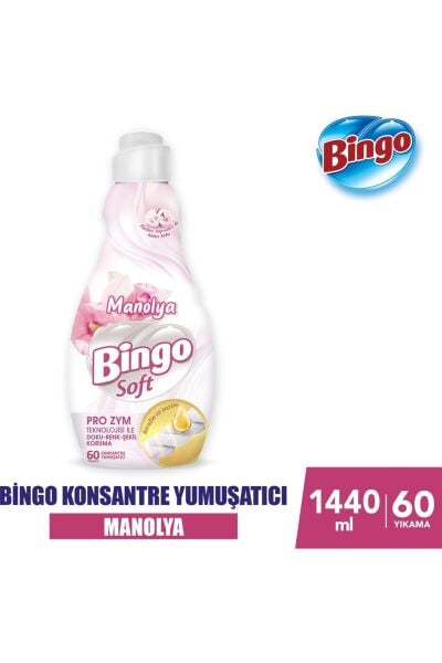 Bingo Soft Konsantre Yumuşacı 1440 ml Manolya