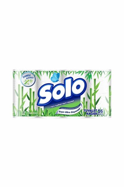 Solo Tuvalet Kağıdı Bambu Katkılı 16'lı