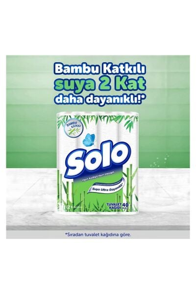 Solo Tuvalet Kağıdı Bambu Katkılı 16'lı