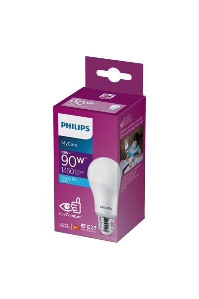 Philips Led Kalın Duy E27 13W Beyaz Işık