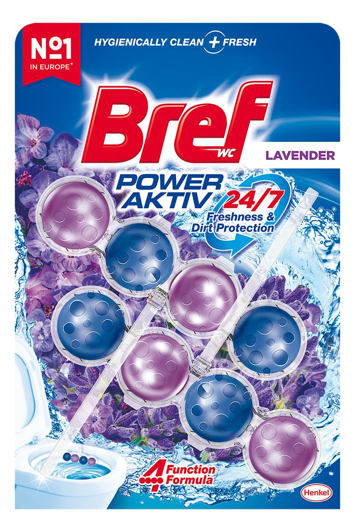 Bref Klozet Blok 2'li Lavanta Kokulu