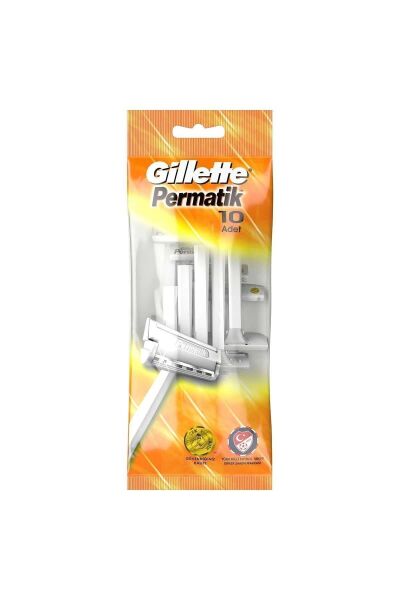 Gillette Tıraş Bıçağı Permatik 10'lu