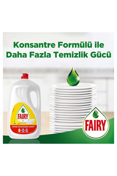 Fairy 2600 ml Limon Sıvı Deterjan