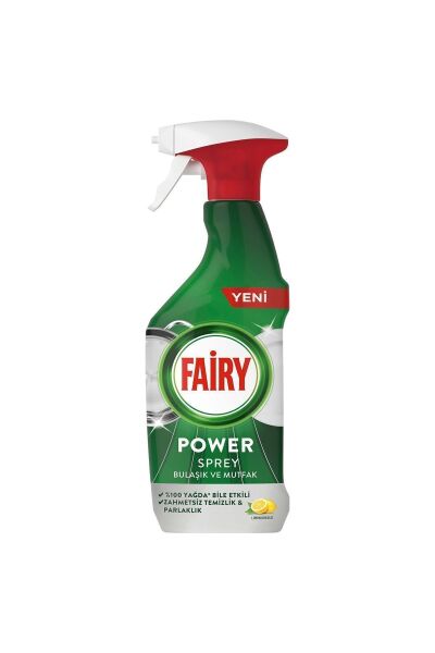 Fairy Yeni Sprey 500 ml Power Limon Kokulu