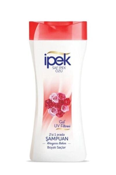 İpek 2'si 1 Arada Boyalı Saçlar Gül 480 ml