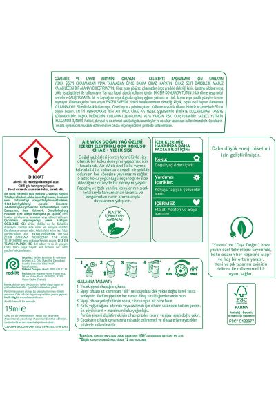 Air Wick Elektrikli Oda Kokusu Vanilya Kit